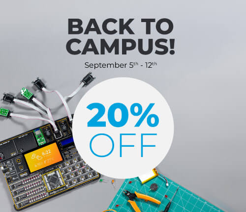 Back to campus offer 20%