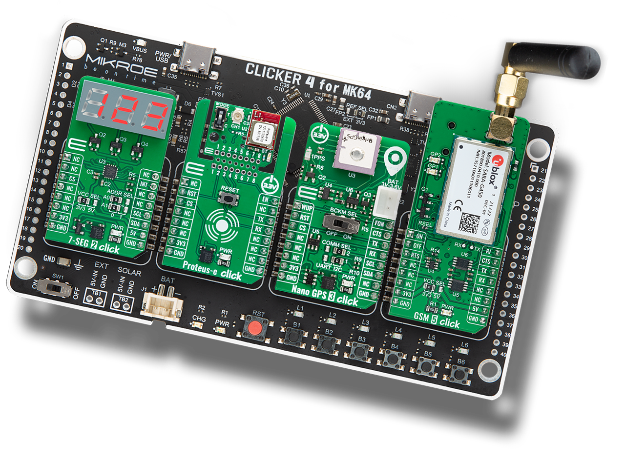 Clicker 4 for MK64FN1M0VLL12