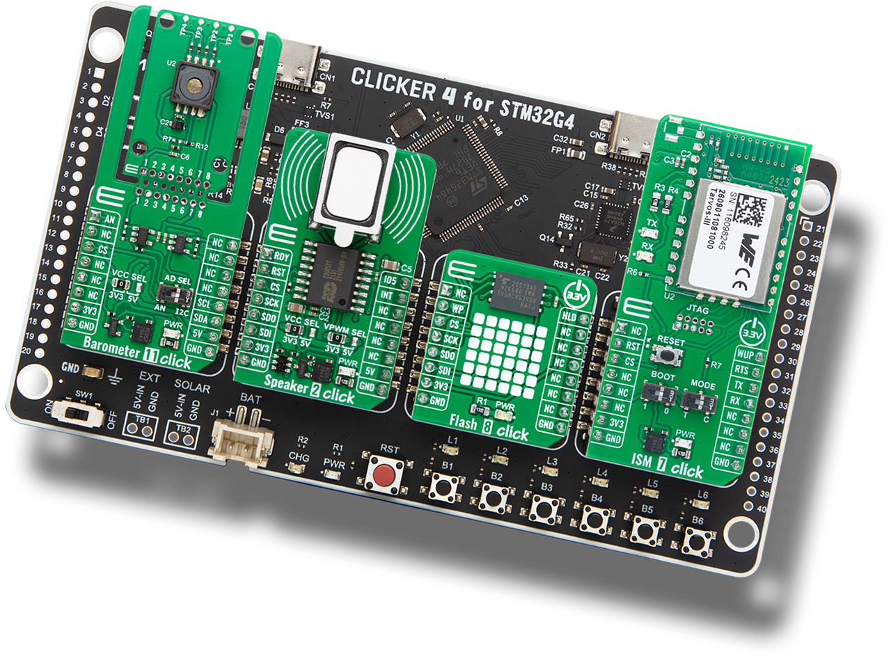 Clicker 4 for STM32G484VE